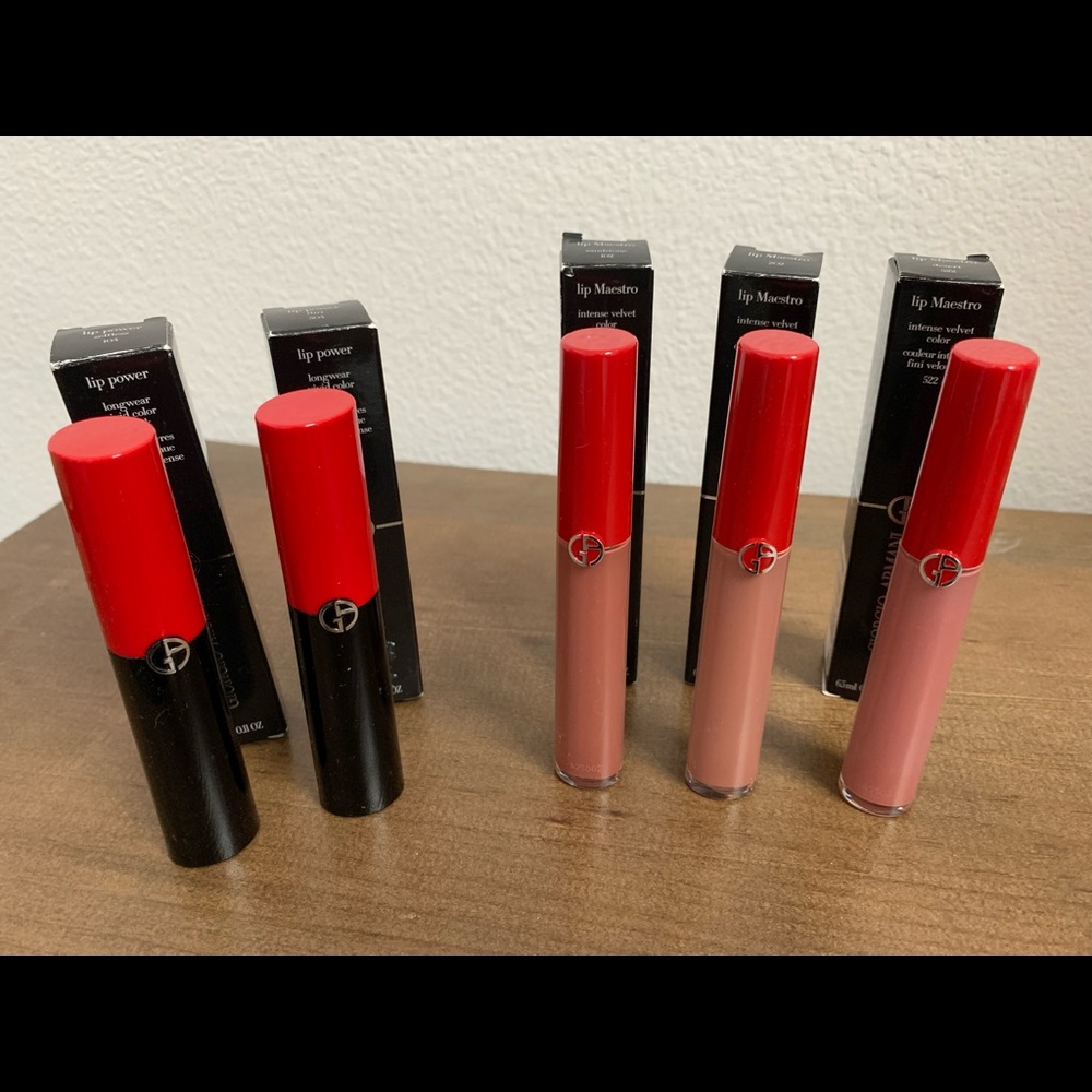 Armani Beauty 5-Piece Lip Bundle
